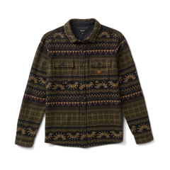 Nordsman Jacquard Flannel - Dark Military