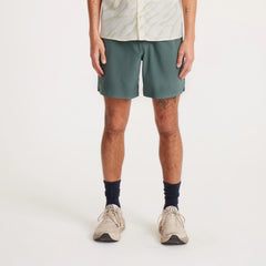 Serrano 7" Active Stretch Shorts - Forest