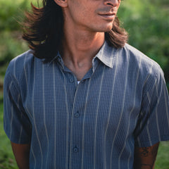 Bless Up Breathable Stretch Shirt - Neptune