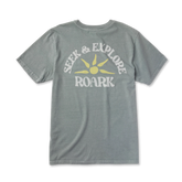 Seek & Explore Premium Tee - Hazy Blue