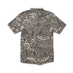 Bless Up Breathable Stretch Shirt - Black Wave