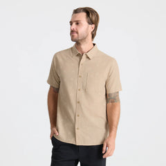 Journey Short Sleeve Button Up Shirt - Fossil