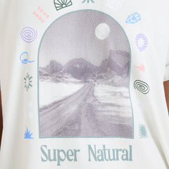 Super Natural Oversized Premium Tee - Mist