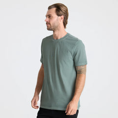 Safecamp Embroidery Premium Tee - Dusty Green