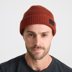 Fisherman Beanie - Burnt Orange