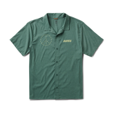 Bless Up Trail Button Up Shirt - Slate Green