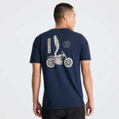 Ghostrider Premium Tee - Navy
