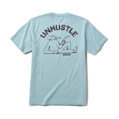 Unhustle Premium Tee - Dusty Blue