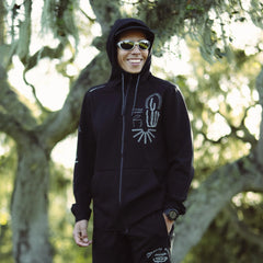 El Morro Zip Fleece 2.0 Hoodie - Black
