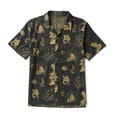 Bless Up Trail Button Up Shirt - Onyx