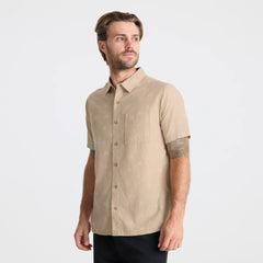 Journey Short Sleeve Button Up Shirt - Fossil