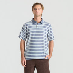 Bless Up Breathable Stretch Polo Shirt - Neptune