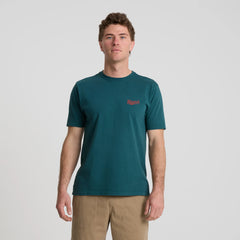 Diamond Script Premium Tee - Deep Sea
