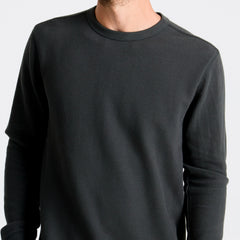 Well Worn Thermal Long Sleeve Tee - Onyx