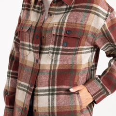 Amberley Flannel - Sangria