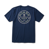 Seek & Explore Signet Premium Tee - Navy