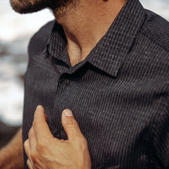 Bless Up Breathable Stretch Shirt - Black