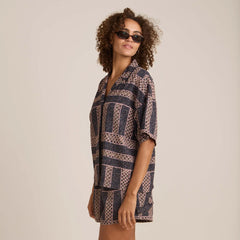 Riviera Short Sleeve Shirt - H.O.D Dark Navy