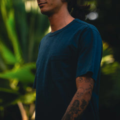 Well Worn Organic Short Sleeve Tee - Navy