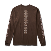 Tomas Premium Long Sleeve Tee - Dark Brown