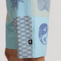 Passage 18.5" Boardshorts - Hazy Blue