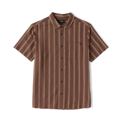 Crosswinds Button Up Shirt - Coco Bean