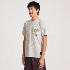 Mathis Pocket Short Sleeve Active Tee - Ivory
