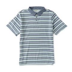 Bless Up Breathable Stretch Polo Shirt - Neptune