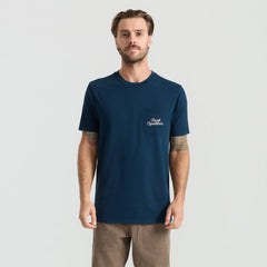 Expeditions Pocket Premium Tee - Navy