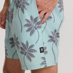 Shorey 16" Trunks - Hazy Blue