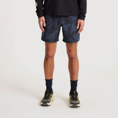 Serrano 7" Active Stretch Shorts - Navy Tie Die