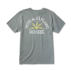 Seek & Explore Premium Tee - Hazy Blue