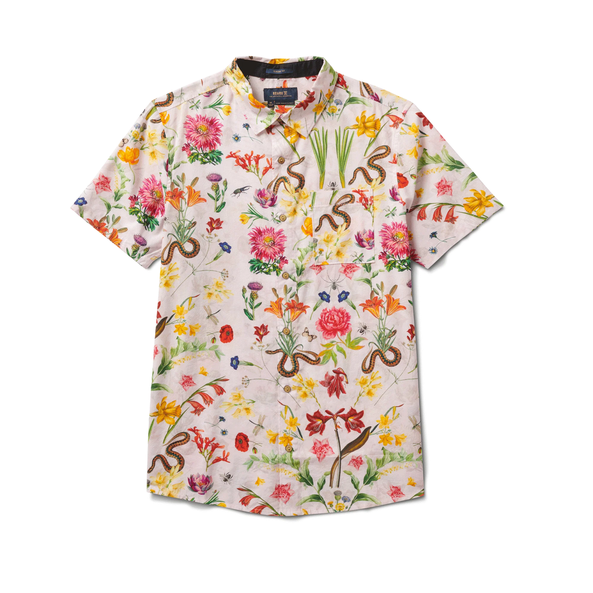 Journey Short Sleeve Button Up Shirt - Pictish