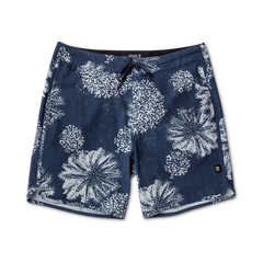 Chiller Scallop 17" Boardshorts - Navy