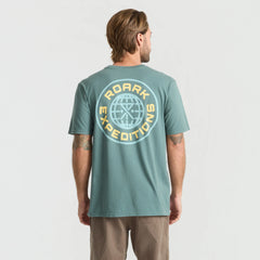 Goin Global Premium Tee - Slate Green