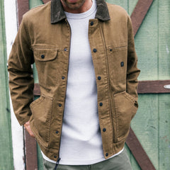 Open Roads Waxed Canvas Jacket - Otter