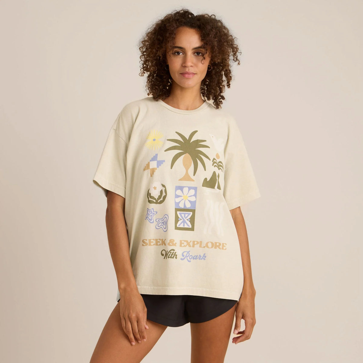 Seeker Oversized Premium Tee - Dusty Eucalyptus