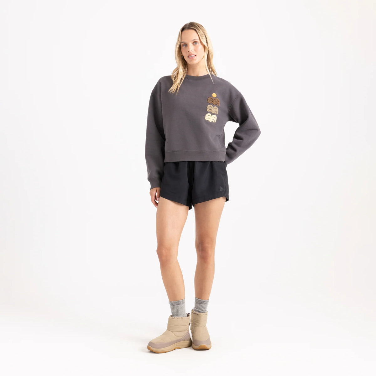 Port Crew - Faded Black