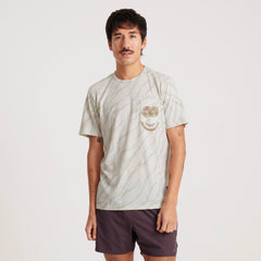 Mathis Pocket Short Sleeve Active Tee - Ivory
