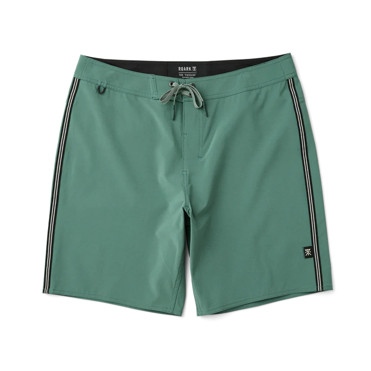 Passage 18.5" Boardshorts - Slate Green Stripe