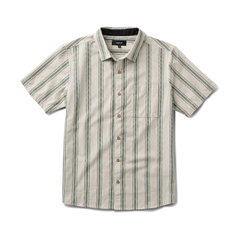Journey Short Sleeve Button Up Shirt - Dusty Green