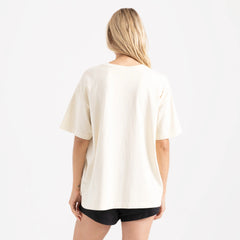 Sun Oversized Premium Tee - Bone