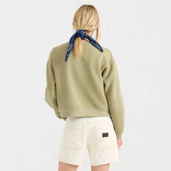 Port Crew Hoodie - Dusty Olive