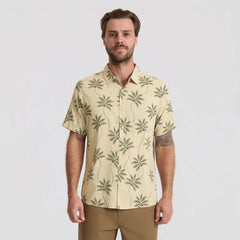 Bless Up Breathable Stretch Shirt - Fossil Print