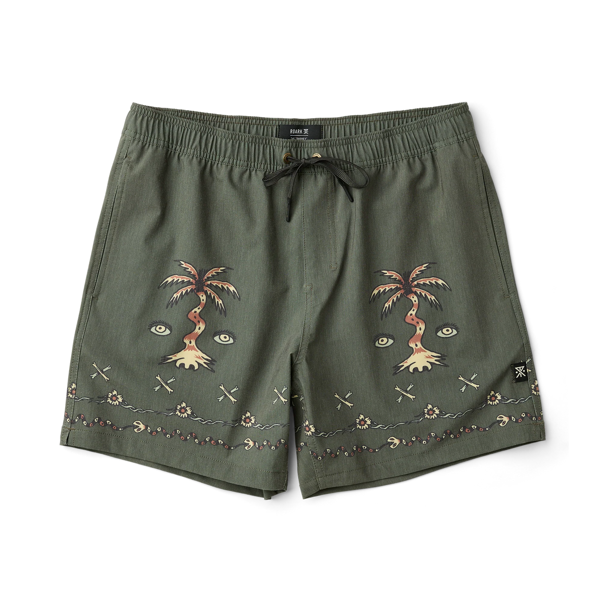 Shorey 16" Trunks - Military