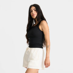 Wind Worn Tank Top - Black