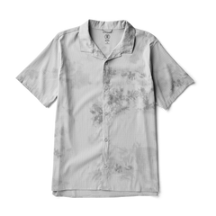 Bless Up Trail Button Up Shirt - Ghost Grey