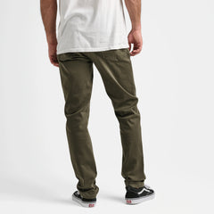 HWY 133 Slim Straight Broken Twill Jeans - Military