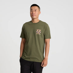 Bush Bloom Premium Tee - Military