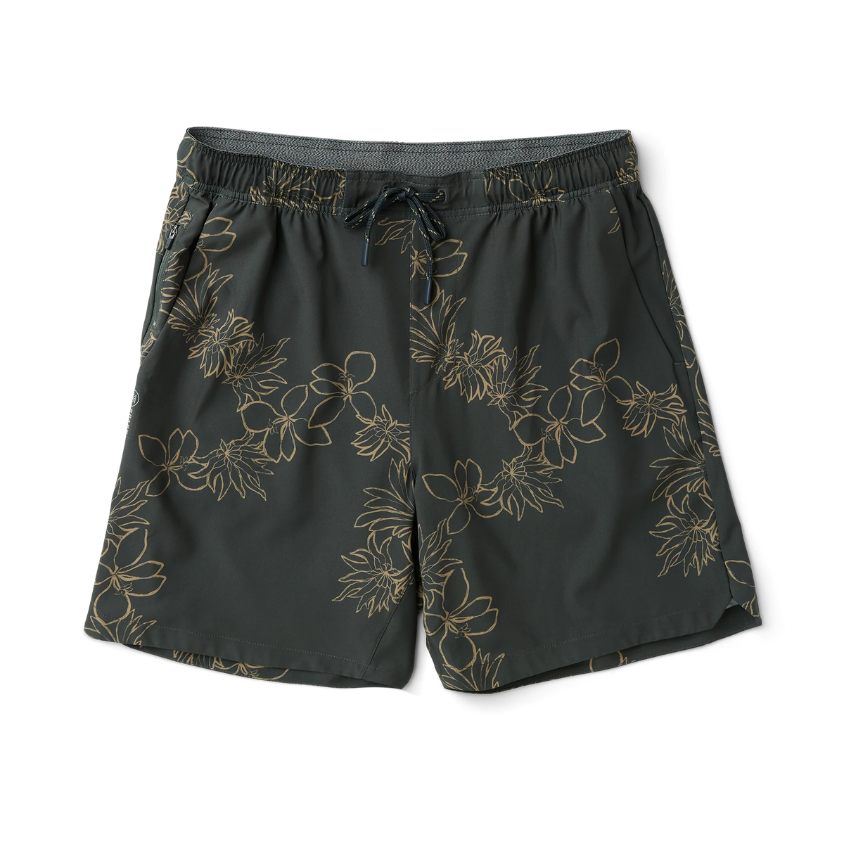 Serrano 7" Active Stretch Shorts - Onyx Floral
